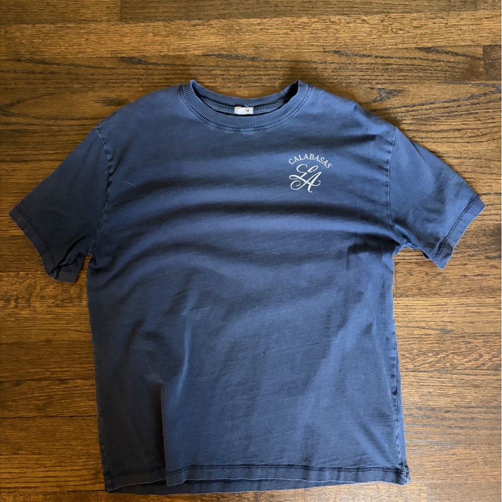 Garage Navy Blue Calabasas shirt